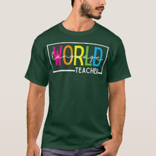 Camiseta Professor de Língua Mundial