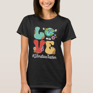 Camiseta Professor de Literatura do Dia Mundial do Amor 202