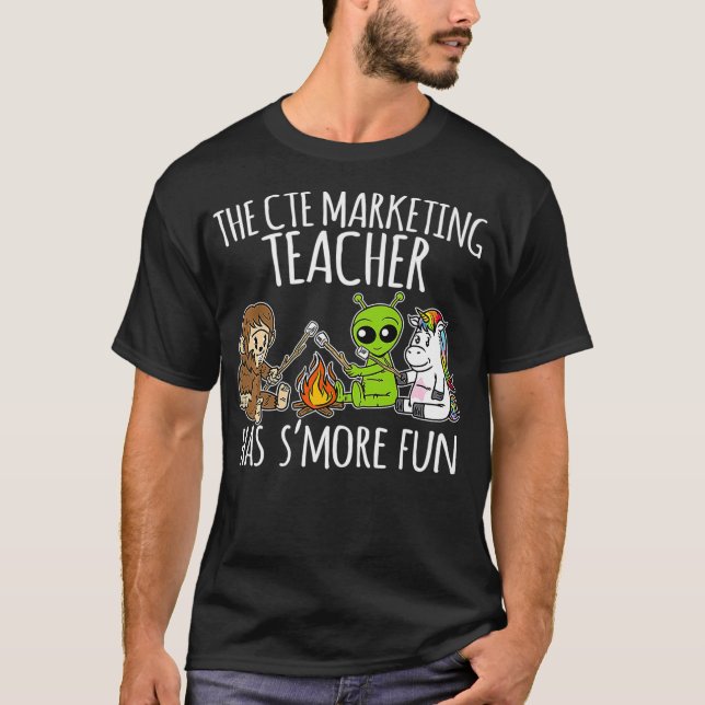 Camiseta Professor de Marketing CTE Tem Presentes Mais Dive (Frente)
