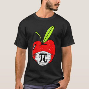 Camiseta Professor de Máscara de Máscara Cortês de Apple Pi