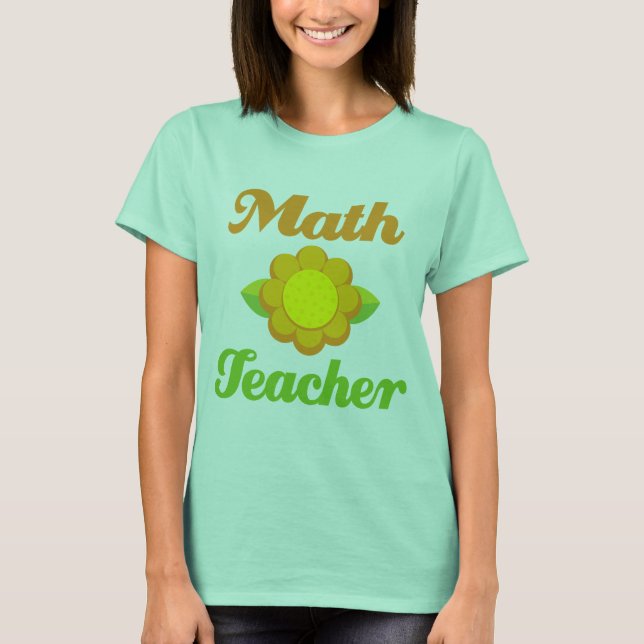 Camiseta Professor de Matemática (Frente)