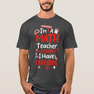 Camiseta Professor de Matemática