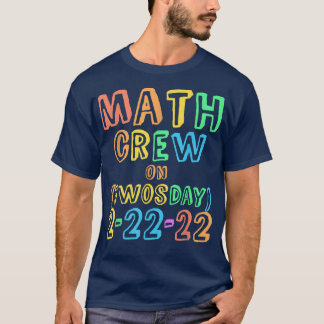 Camiseta PROFESSOR DE MATEMÁTICA 22.º 2022 22 Ensinando