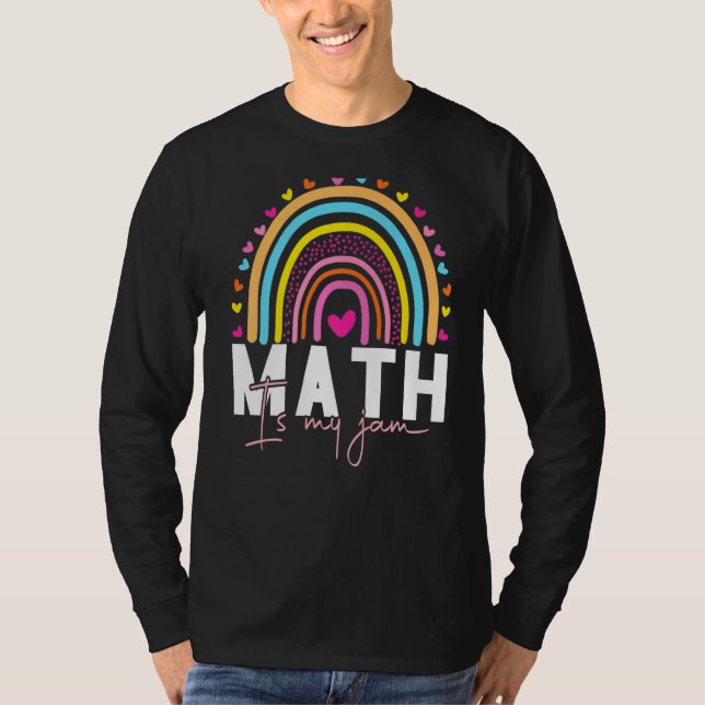 Camiseta Professor de Matemática - A Matemática é o Meu Emp (Frente)