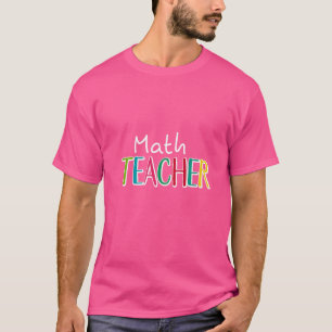 Camiseta Professor de Matemática Algebra Calculus Trigon Ma