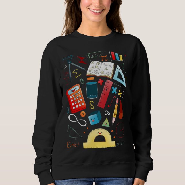 Camiseta professor de matemática Aluno (Frente)