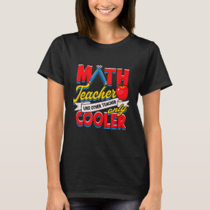 Camiseta Professor De Matemática Como Outro Professor Apena