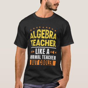 Camiseta Professor de Matemática como professor normal, mas