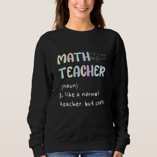 CAMISETA PROFESSOR DE MATEMÁTICA, COMO UM PROFESSOR NORMAL 