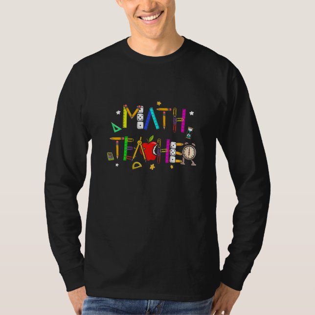 Camiseta Professor de Matemática Computacional Matemático M (Frente)