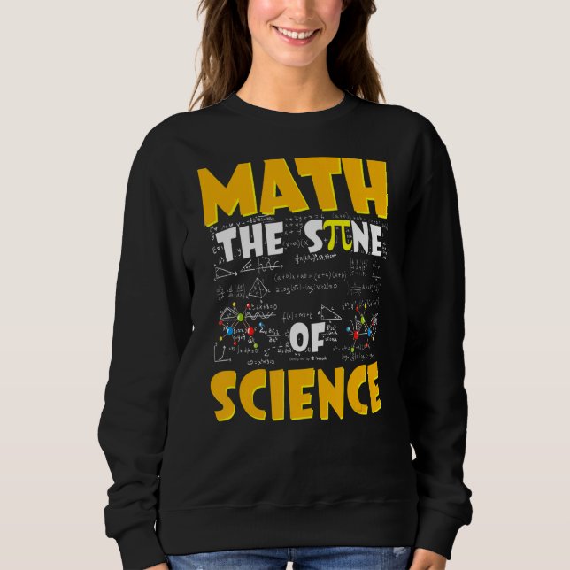 Camiseta Professor De Matemática Da Ciência (Frente)