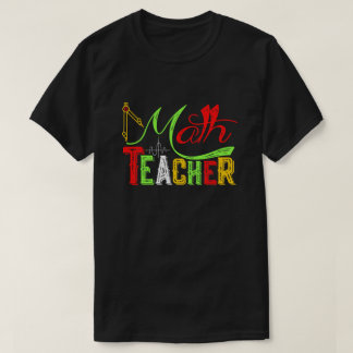 Camiseta Professor De Matemática De Volta À Escola
