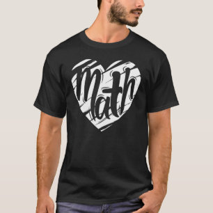 Camiseta Professor de Matemática do Coração de Matemática V