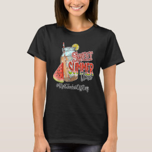 Camiseta Professor de Matemática em Direito Verão Break Swe