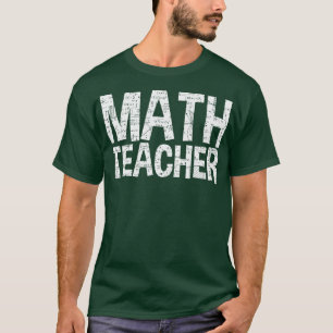 Camiseta Professor de Matemática Engraçado
