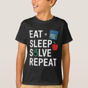 Camiseta Professor de Matemática Engraçado Álgebra Cl Volta