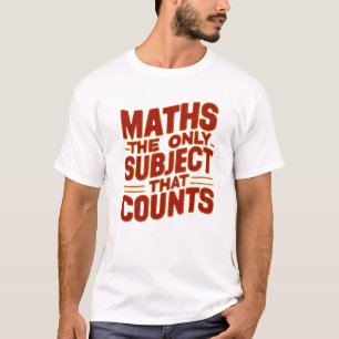 Camiseta Professor de matemática, estudante de matemática,
