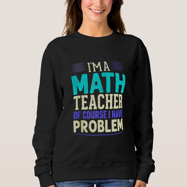 Camiseta Professor de Matemática Eu Sou Professor de Matemá (Frente)