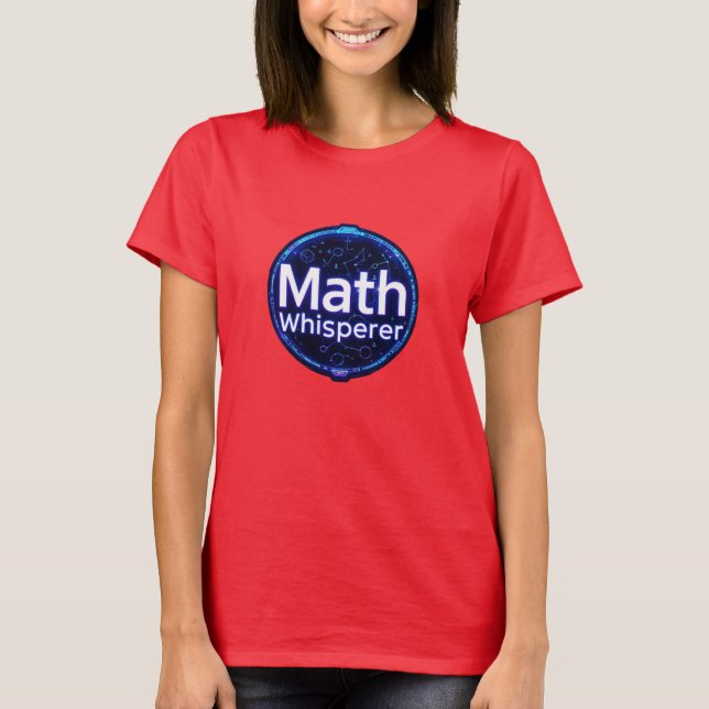 Camiseta Professor de Matemática Feiticeiro da Matemática (Frente)