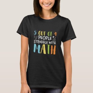 Camiseta Professor De Matemática Lutando Com Matemática
