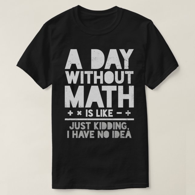 Camiseta Professor de Matemática Matemática Matemático Mate (Frente do Design)