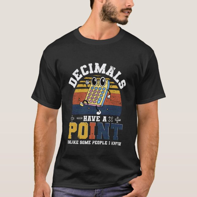 Camiseta Professor de Matemática Matemático Matemática Deci (Frente)