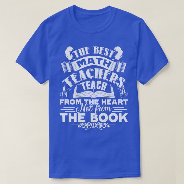 Camiseta Professor de Matemática Melhor Ensino de Professor (Frente do Design)
