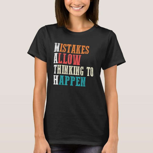 Camiseta Professor de Matemática Melhor Professor de Matemá (Frente)