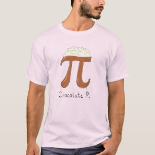 Camiseta Professor de Matemática Pi Chocolate