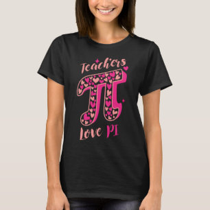 Camiseta Professor de Matemática Pi Day 3 14 Nerd De Símbol