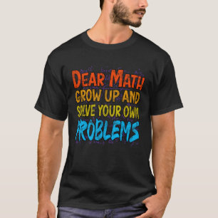 Camiseta Professor de Matemática Pi Homens Equação de Matem