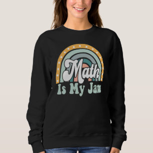 Camiseta Professor de Matemática Rainbow Leopard Math É Meu