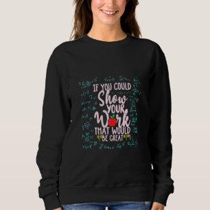 Camiseta Professor De Matemática Se Você Pudesse Apenas Mos