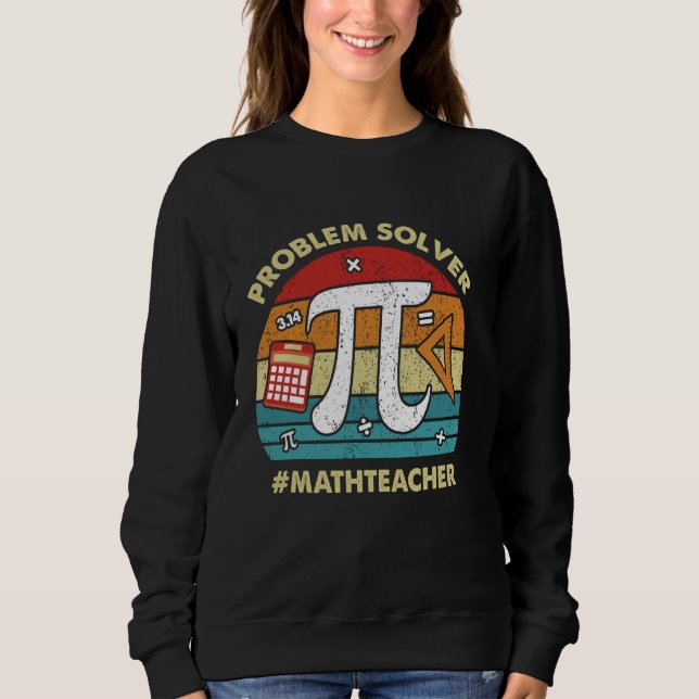 Camiseta Professor de Matemática Solucionador de Problemas  (Frente)