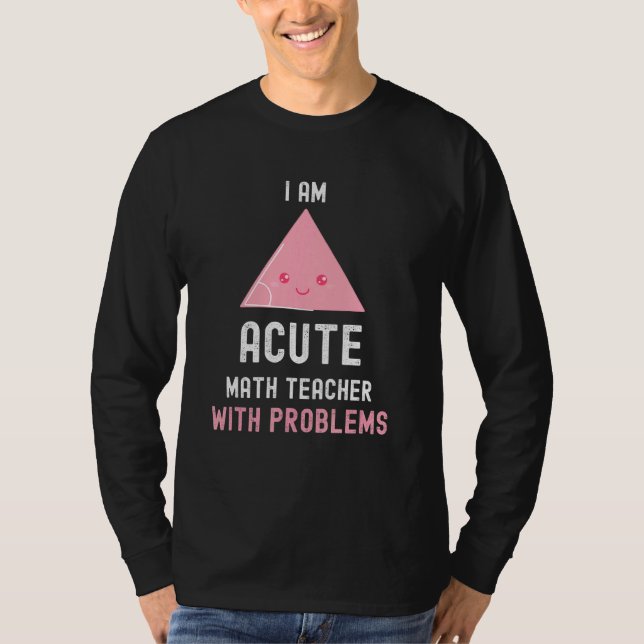 Camiseta Professor De Matemática, Sou Professora De Matemát (Frente)