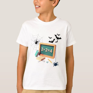 Camiseta Professor de matemática Spooky