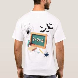 Camiseta Professor de Matemática Spooky
