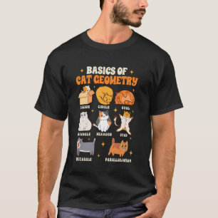 Camiseta Professor de Matemática Vida Ensino Amante de Gato
