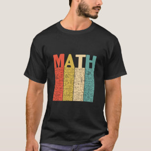 Camiseta Professor de Matemática Vintage Definição de Matem