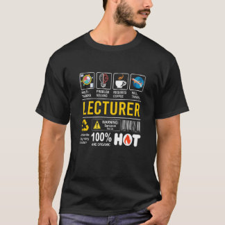 Camiseta Professor de multitarefa Orgulho de tarefas em sar