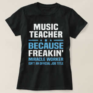 Camiseta Professor de Música