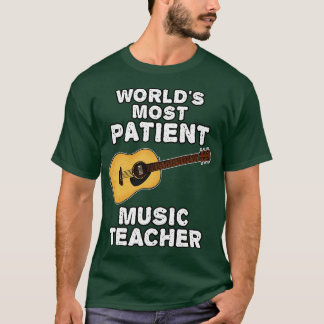 Camiseta Professor de Música Acústica Guitari