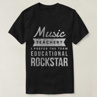 Camiseta Professor de Música Rockstar Educacional