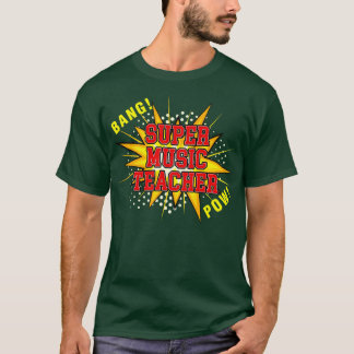 Camiseta Professor de Música Super Amor