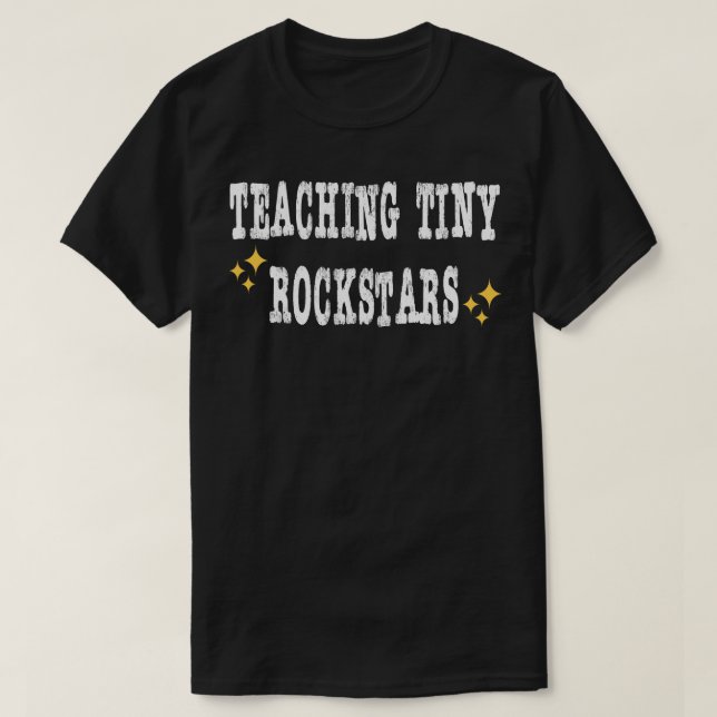 Camiseta Professor de Música Tiny Rockstars 1 (Frente do Design)