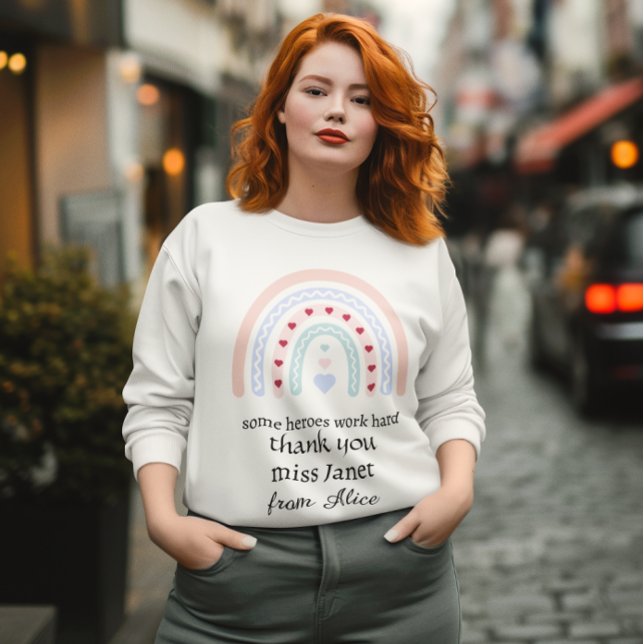 Camiseta Professor de Natal Obrigado Você personalizou o Pr (Criador carregado)