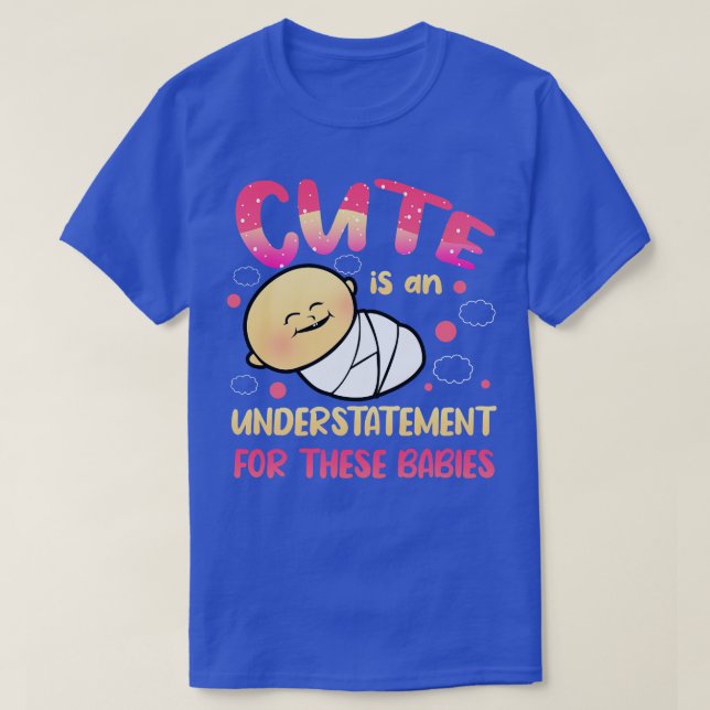 Camiseta Professor de NE Cute é Um Eufemismo Para Estes B (Frente do Design)