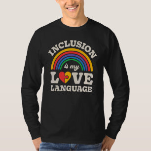 Camiseta Professor de Necessidades Especiais Inclusão É Meu
