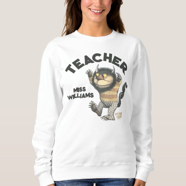 Camiseta Professor de Onde Vivem os Monstros (Frente)