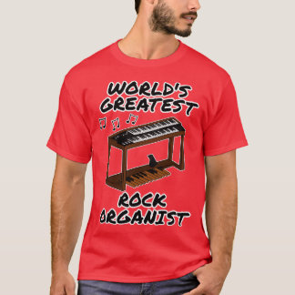 Camiseta Professor de Orgãos na Grande Rock Organizista do